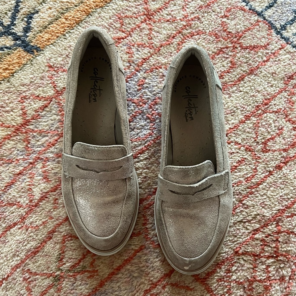 Clark’s Slip on Shoes